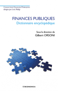 Finances publiques - Dictionnaire encyclopédique_Couverture